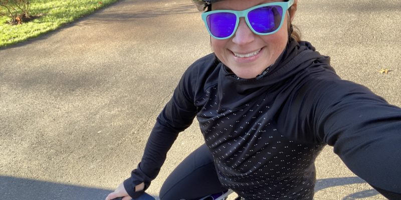 Winter Cycling Selfie