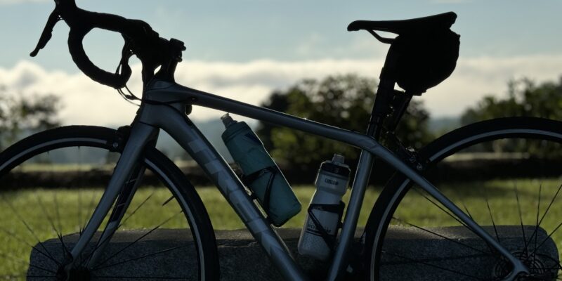 Bike in shadow